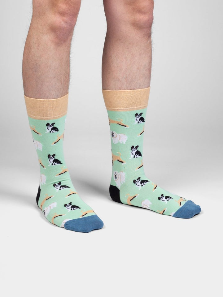 Socken Dog Squad von DillySocks, Detailansicht