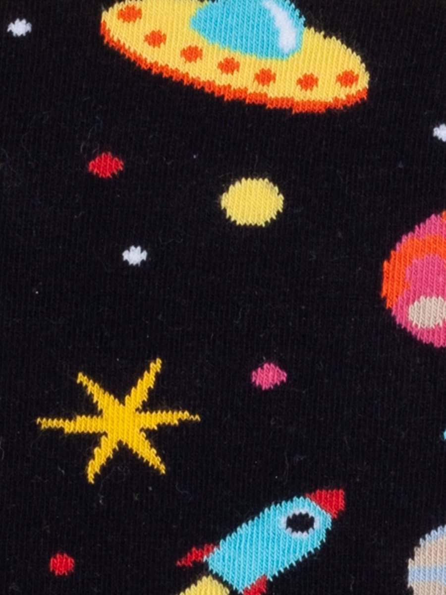 Socken Galactic Ride von DillySocks – weitere Ansicht