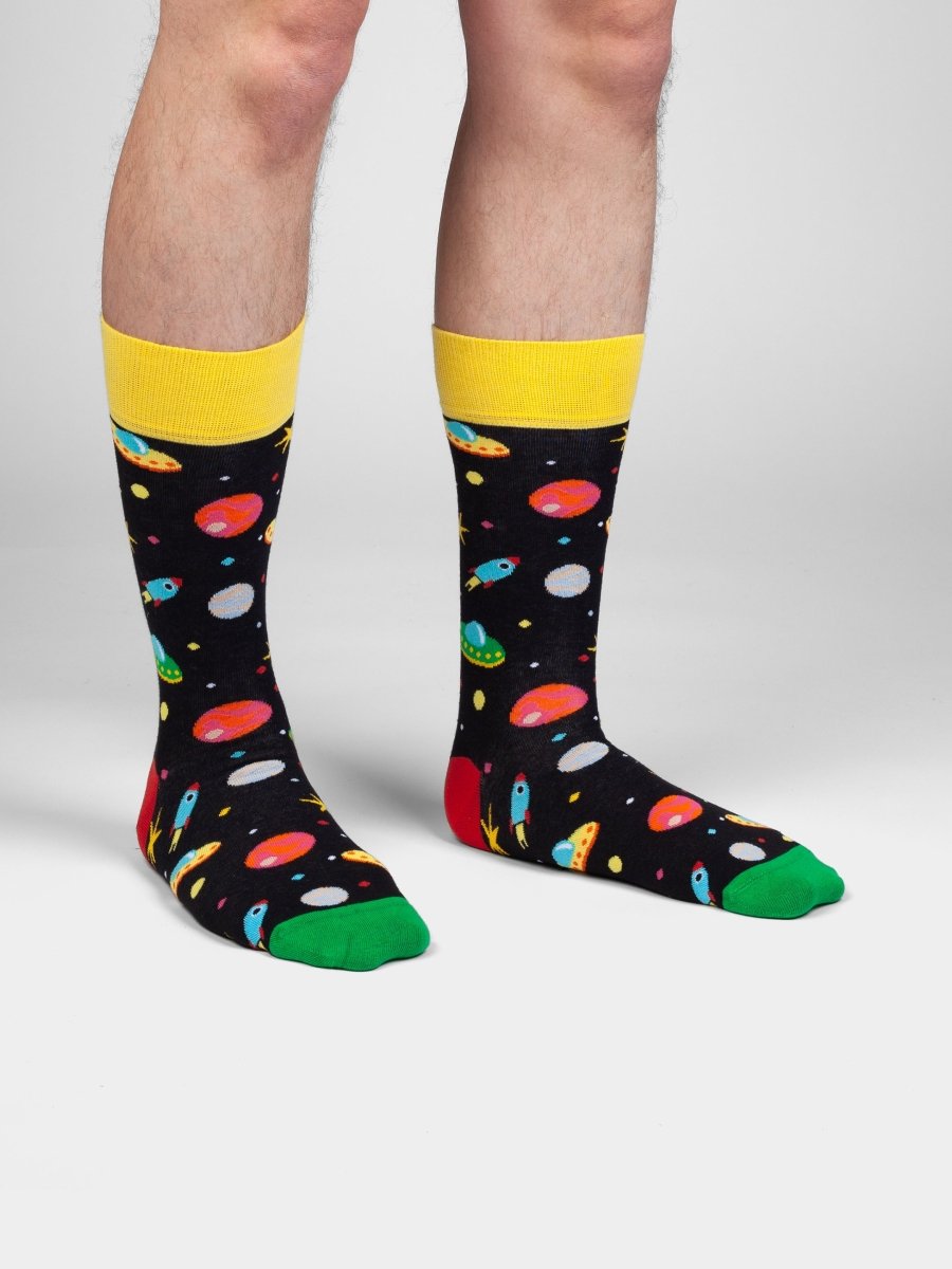 Socken Galactic Ride von DillySocks – weitere Ansicht