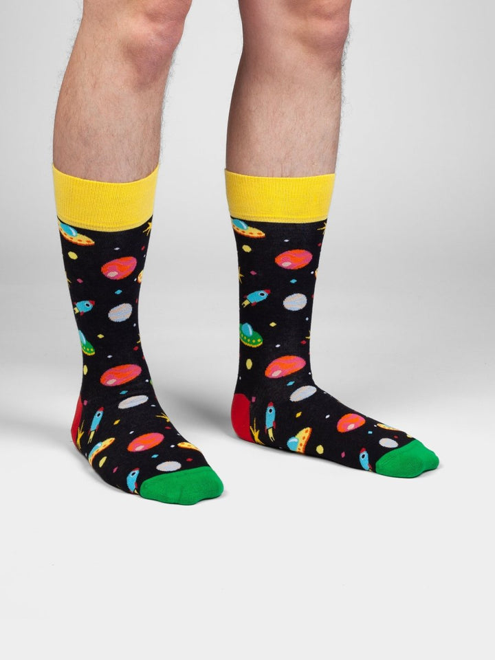 Socken Galactic Ride von DillySocks – weitere Ansicht