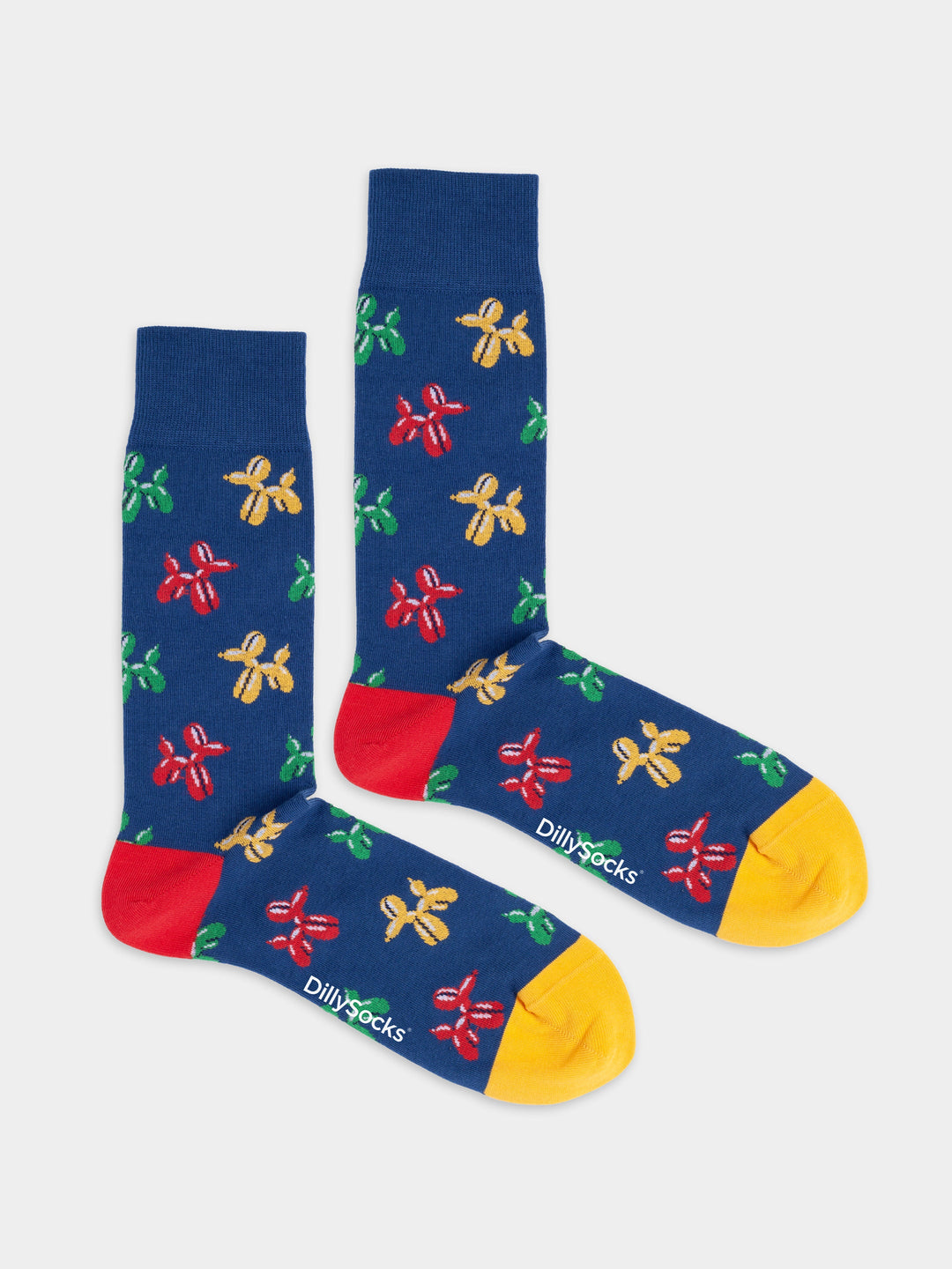 Socken Puffy Pups von DillySocks mit Ballon-Hunden