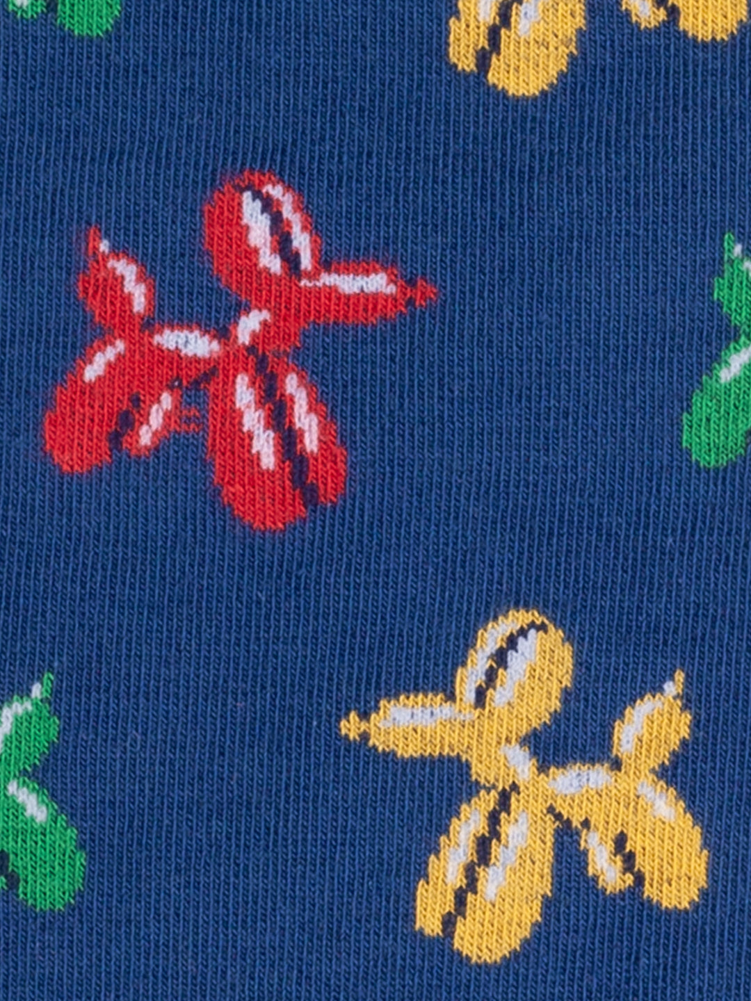 Socken Puffy Pups von DillySocks, getragen