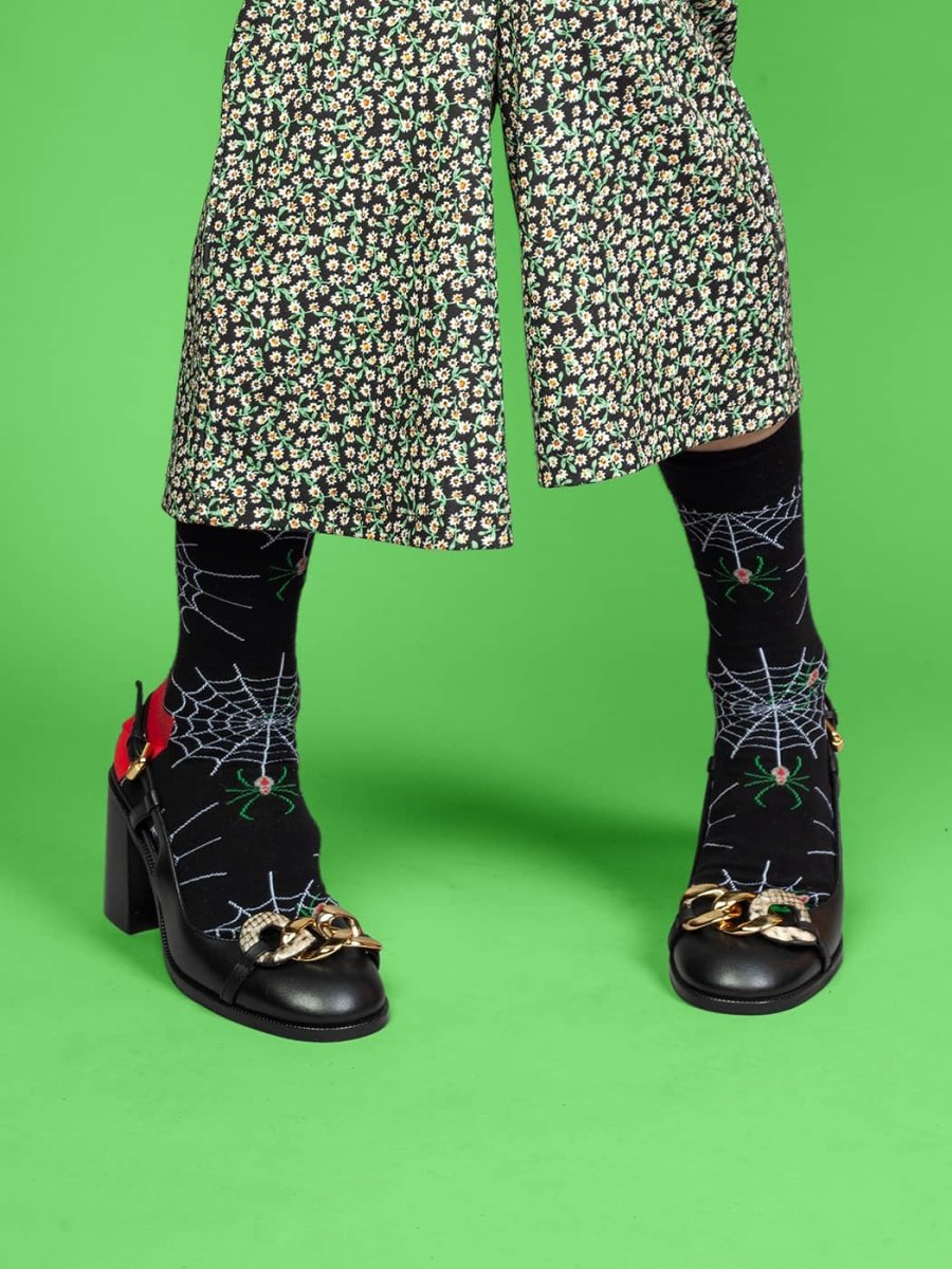 Socken Spider Invasion von DillySocks – weitere Ansicht