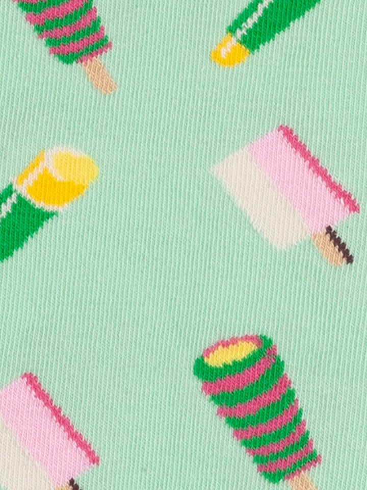 Socken Twister Treat von DillySocks, getragen