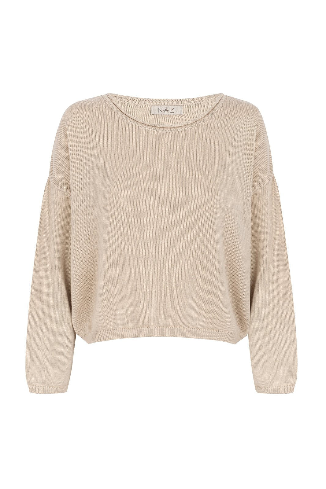 Sofie Cotton Sweater Beige – NÄZ – Zweiblatt 4