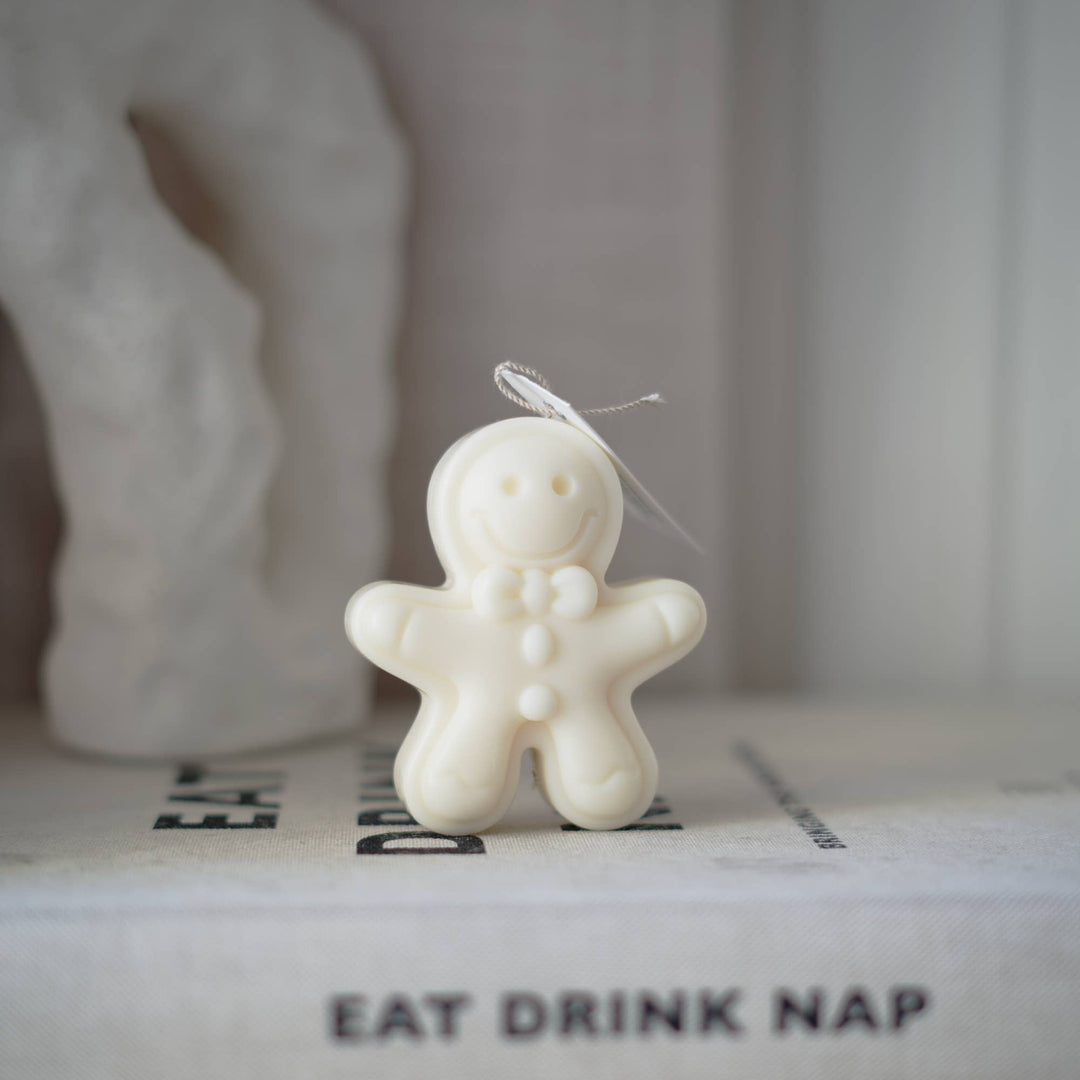Sojakerze Ginger Lebkuchenmännchen von Studio Firaora