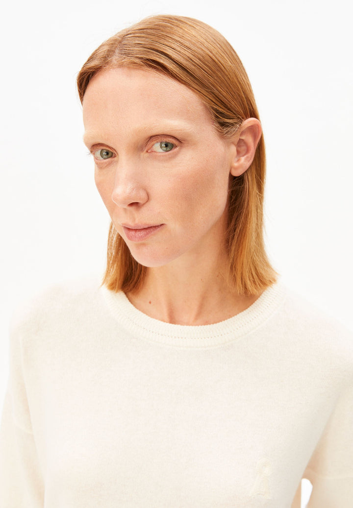 Strick T-Shirt S SL Linen Blend Knit Sweater Undyed – Armedangels – Zweiblatt 3