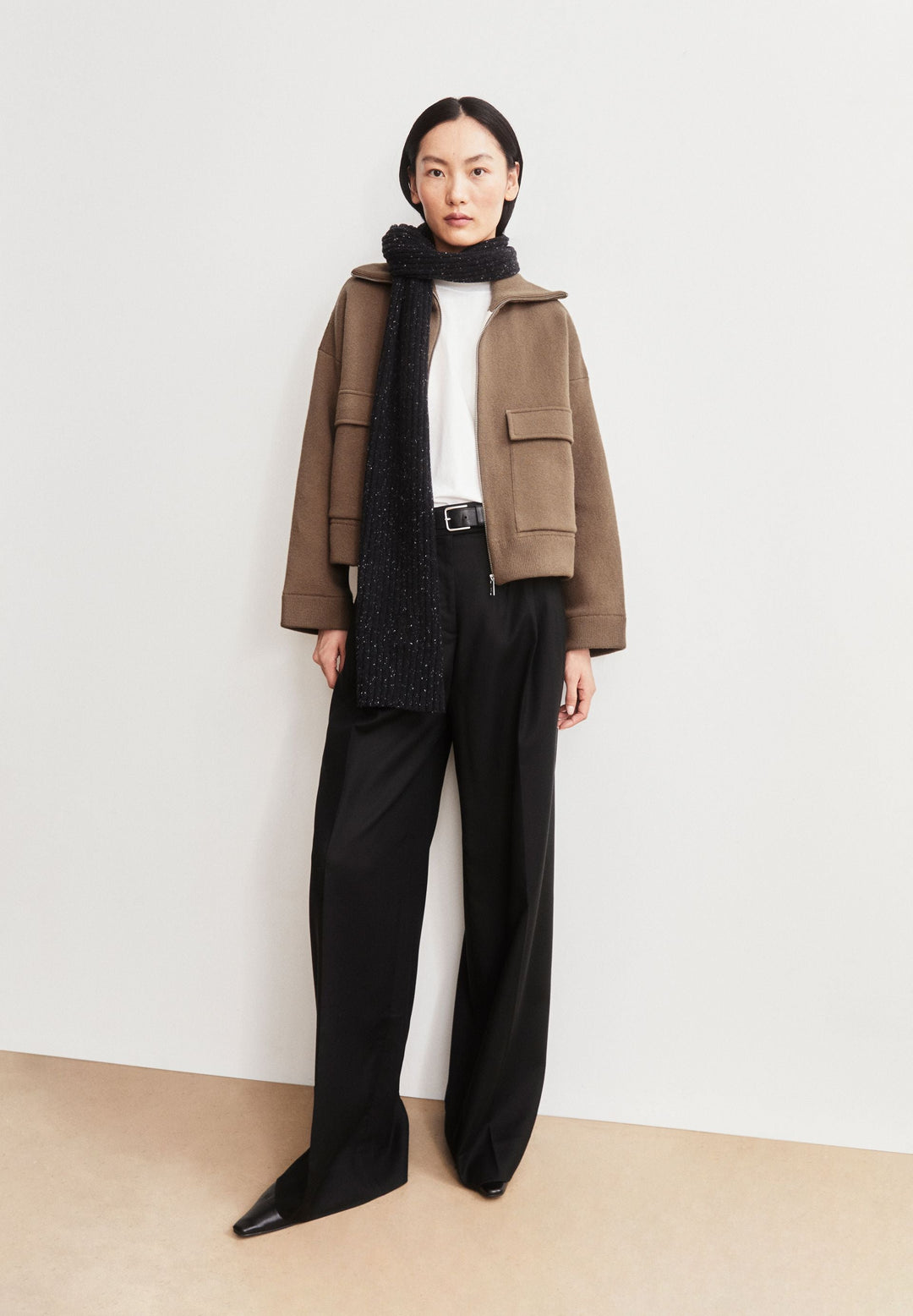 Strickjacke Cotton-Wool Amberwood von Armedangels Styling-Look