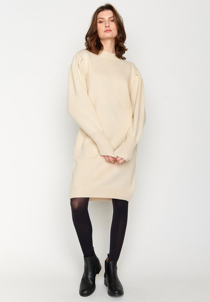 Strickkleid Neat Sand von Greenbomb