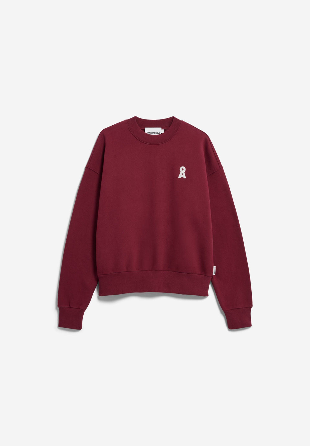 Sweatshirt ICONIC Å ALIZAA Velvet Red von Armedangels, Freisteller