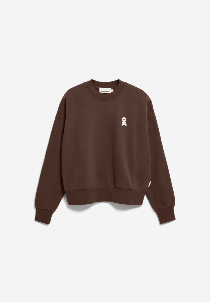 Sweatshirt ICONIC ALIZAA Claystone von Armedangels Freisteller