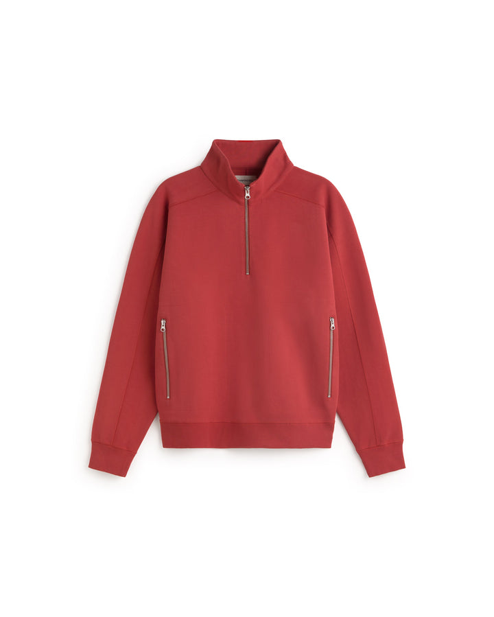 Sweatshirt One Sun Rot von Thinking MU, Freisteller