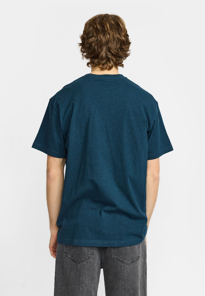 T-Shirt Application Darkpetrol-Melange von Revolution – Ansicht 6