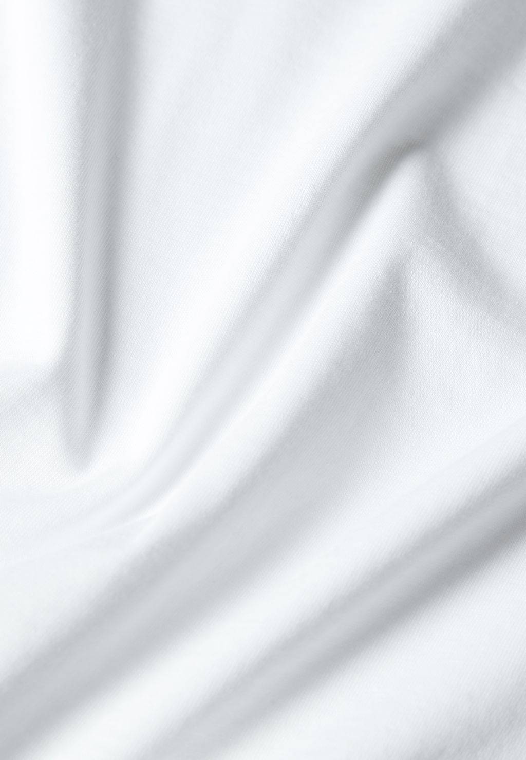 T-Shirt GBLaila White von Givn Berlin – Stoffdetail Bio-Baumwolle