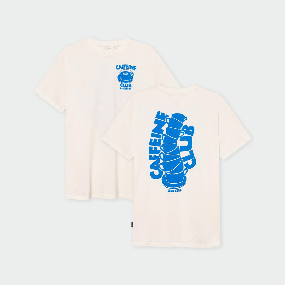 T-Shirt Stockholm Caffeine Club Off-White – Dedicated – Zweiblatt 6