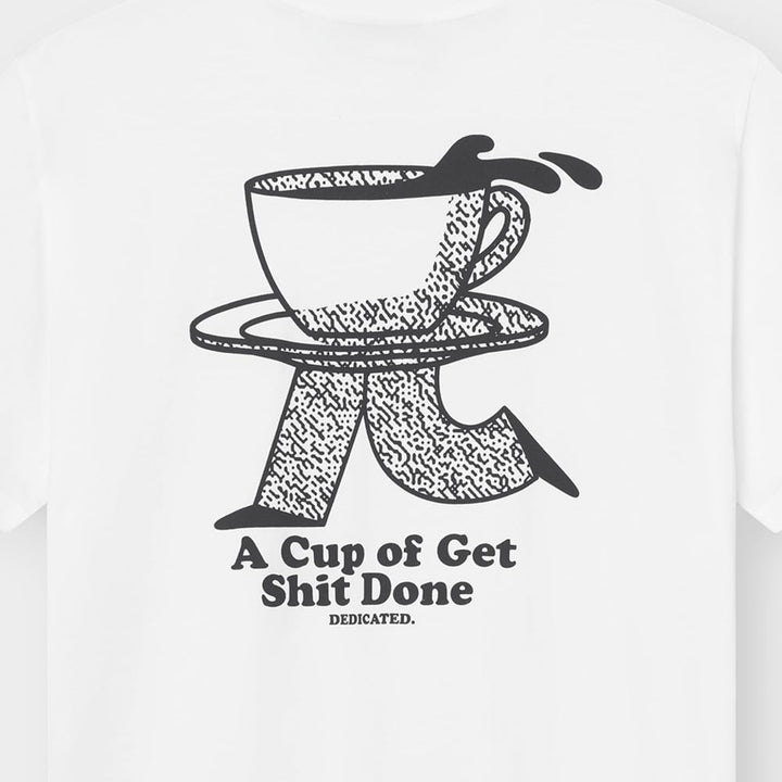 T-Shirt Stockholm Coffee Runner White – Dedicated – Zweiblatt 3