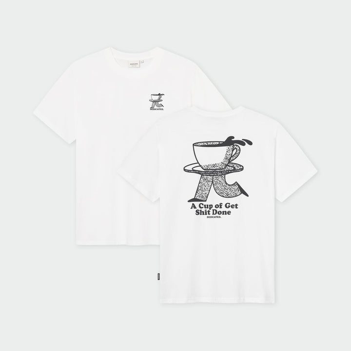 T-Shirt Stockholm Coffee Runner White – Dedicated – Zweiblatt 6