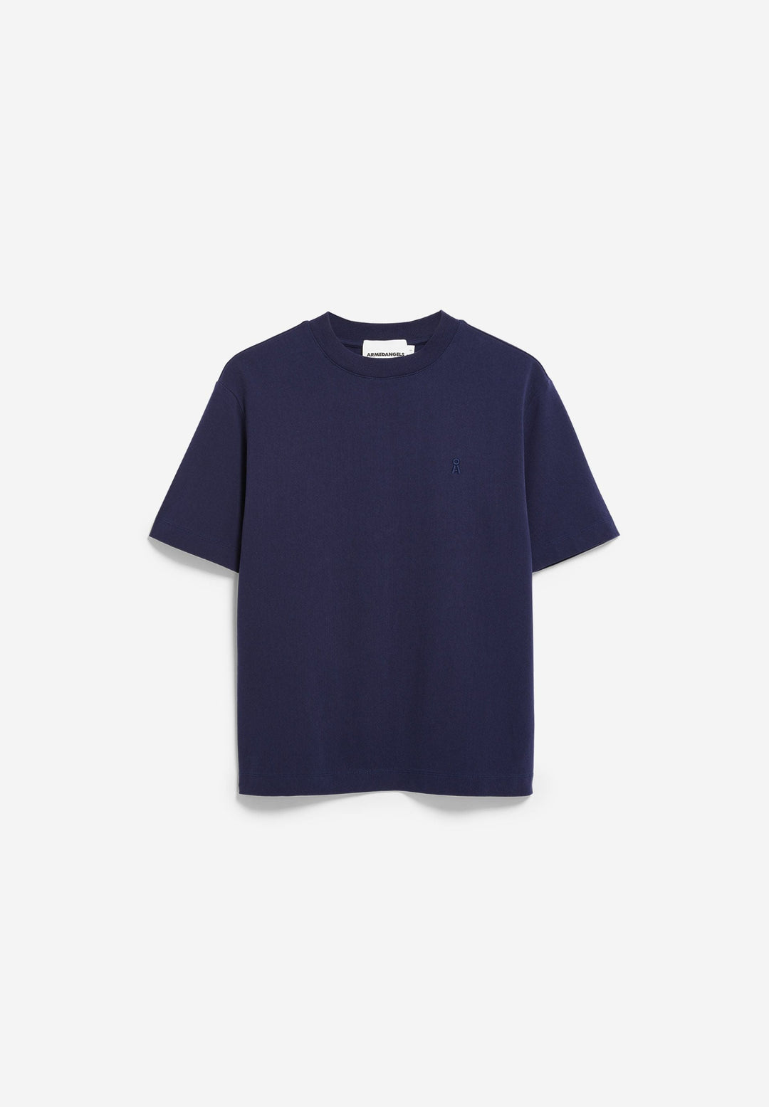 T-Shirt TARJAA Heavyweight Tinted Navy von Armedangels 6