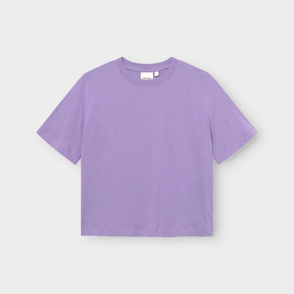T-Shirt Vadstena Hemp Haze Purple – Dedicated – Zweiblatt 1