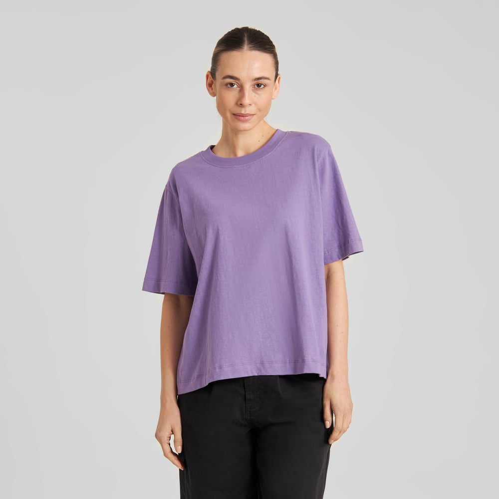 T-Shirt Vadstena Hemp Haze Purple – Dedicated – Zweiblatt 2