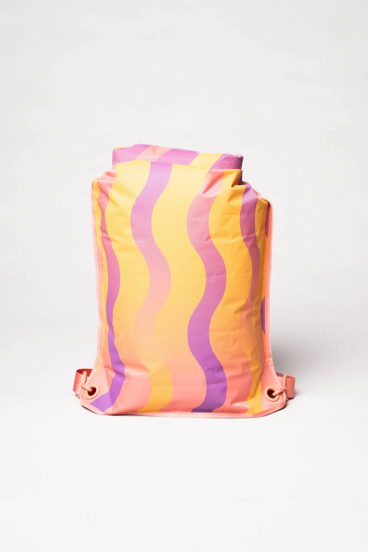 Schwimmsack big 37 l Coral Almond Flow von Tarzan - Zweiblatt 
