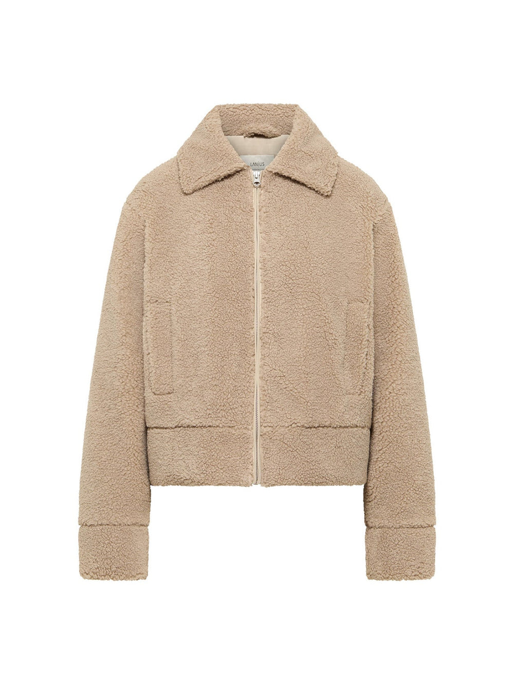 Teddyjacke GRS Chalk von Lanius freigestellt