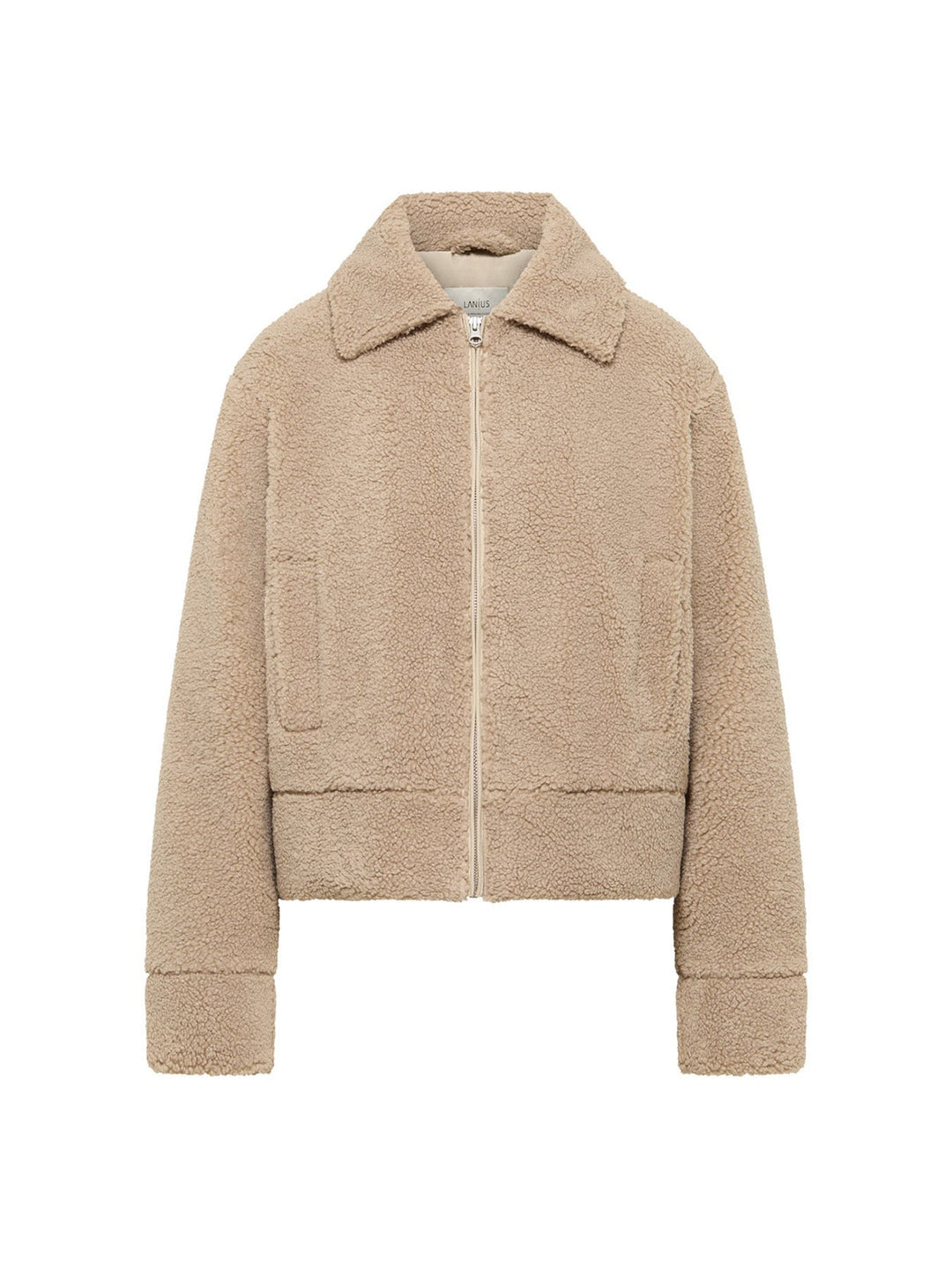 Teddyjacke GRS Chalk von Lanius freigestellt