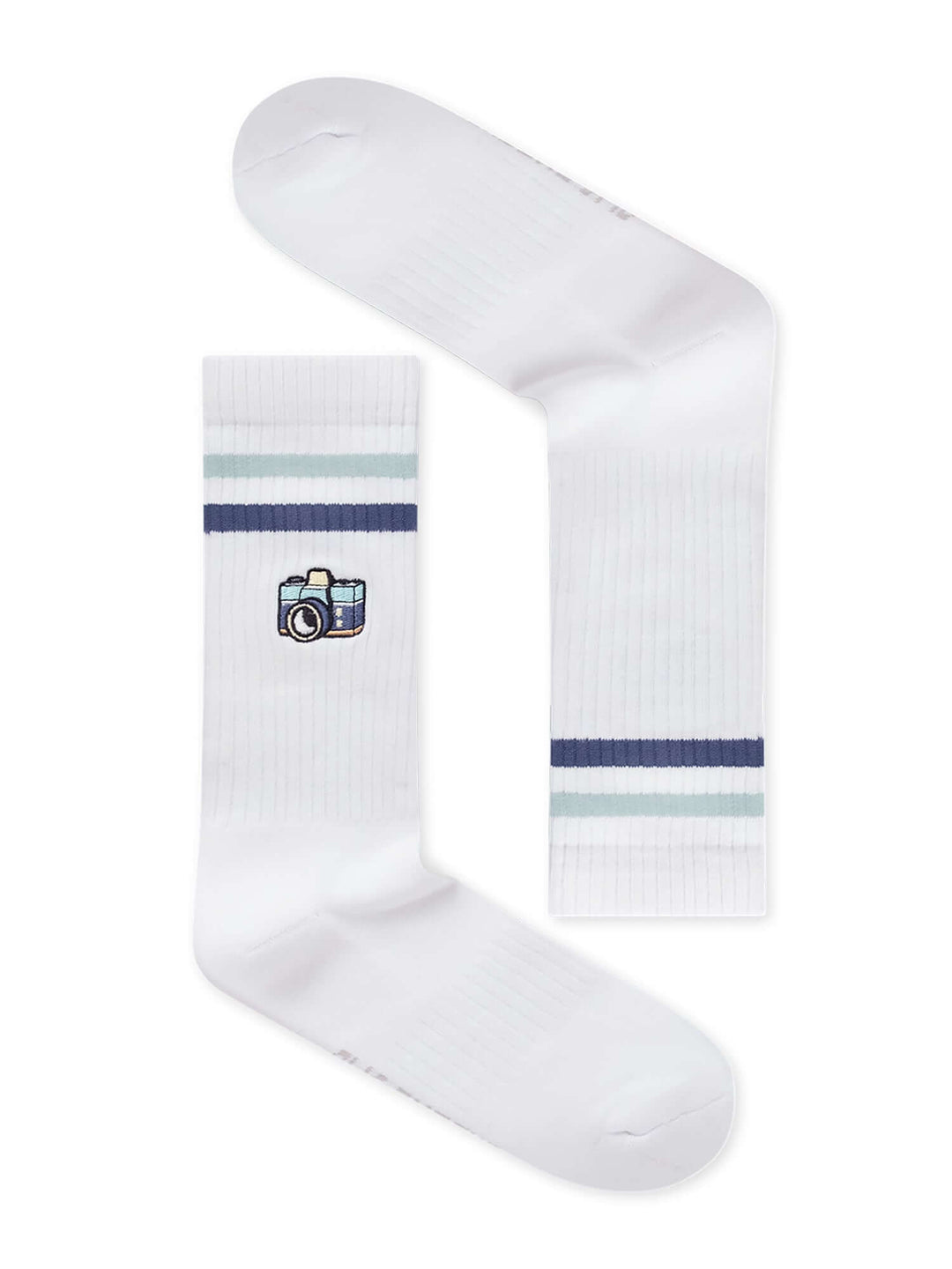 Tennis Socken Camera von Greenbomb, Paar mit gestickter Kamera