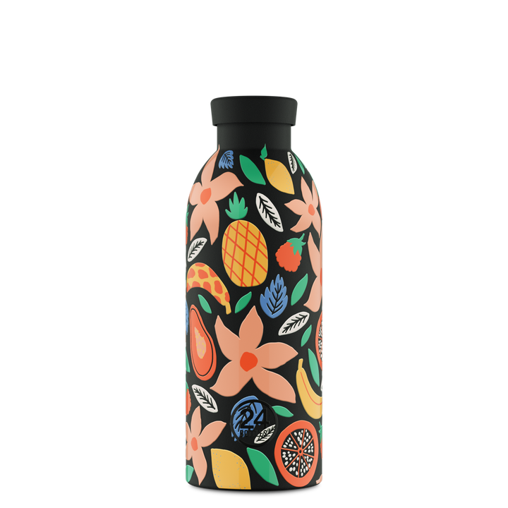 Thermoflasche Clima Tropical Noir 0,5l – 24Bottles – Zweiblatt 1