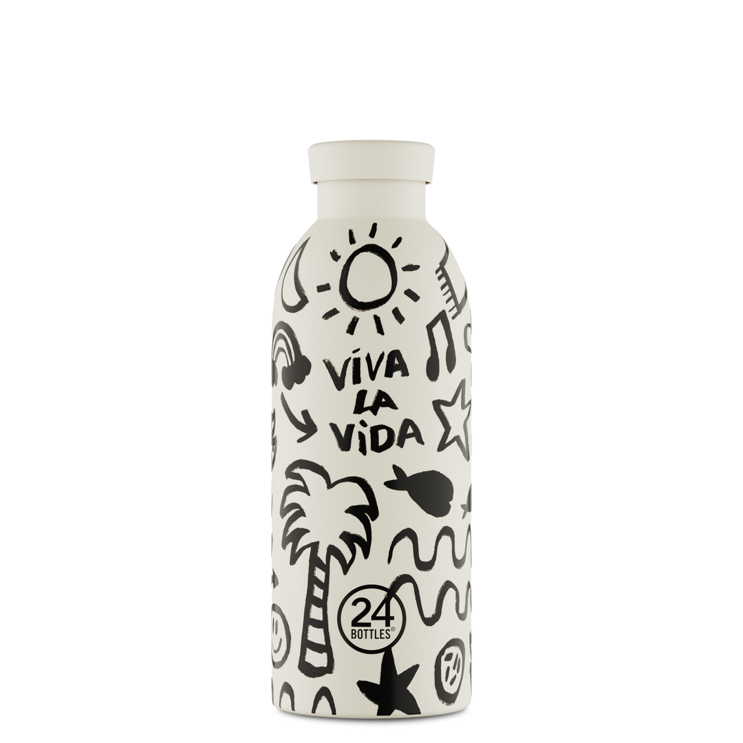 Thermoflasche Clima Viva la Vida 0,5l – 24Bottles – Zweiblatt 1