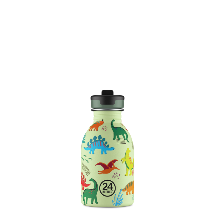 Trinkflasche Urban Kids Jurassic Friends 0.25l – 24Bottles – Zweiblatt 1