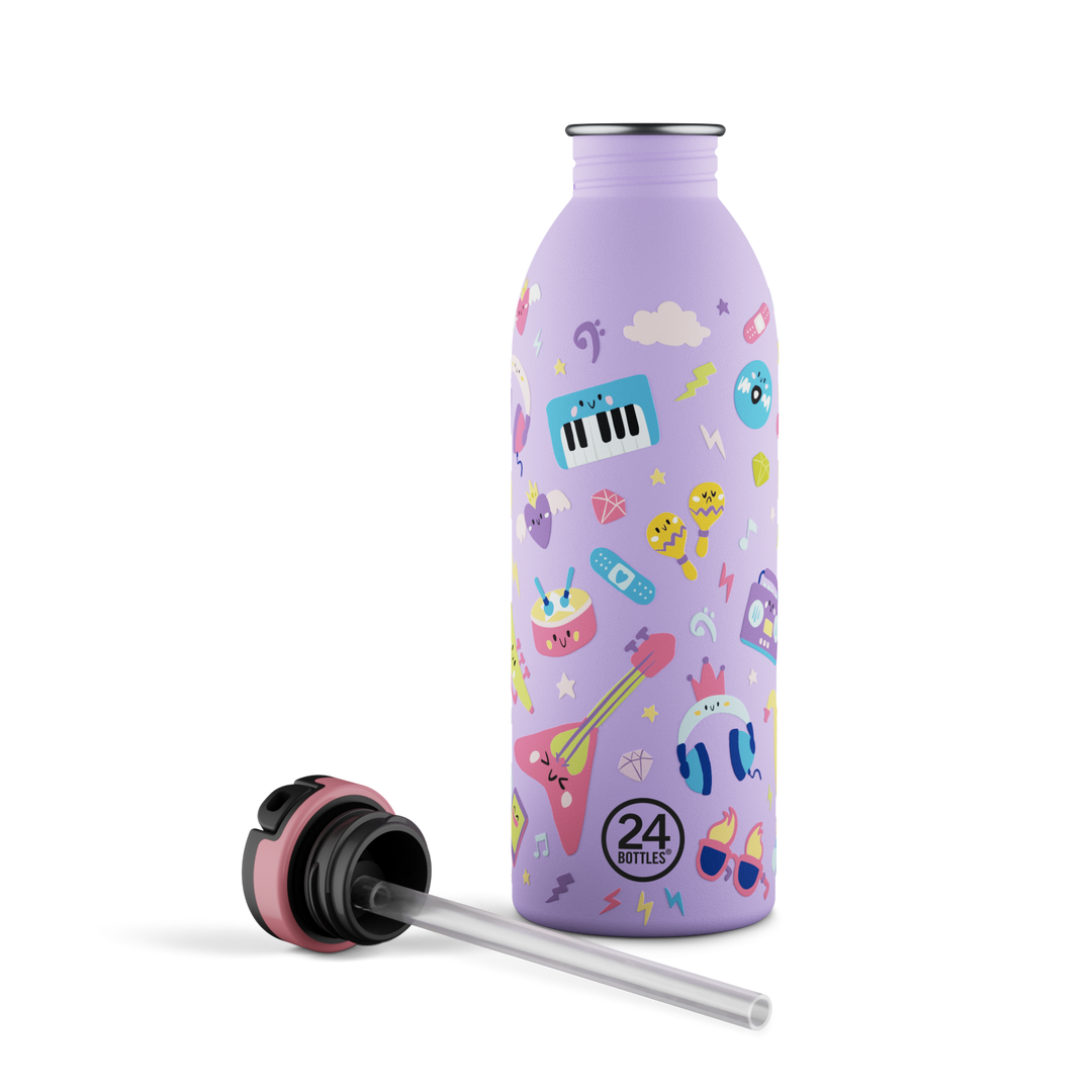 Trinkflasche Urban Kids Music Friends 0.5l – 24 Bottles – Zweiblatt 4