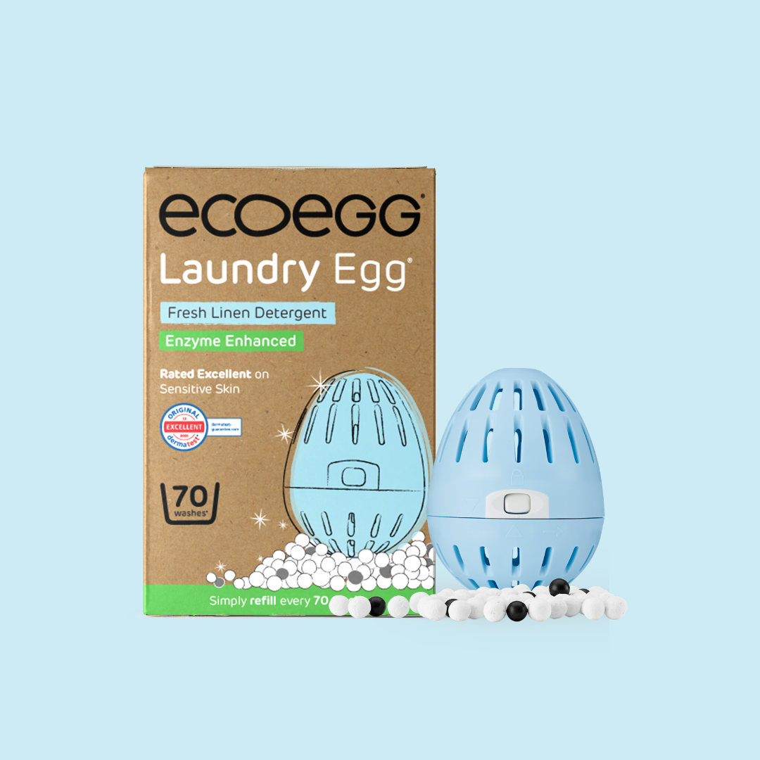 Wasch-Ei Fresh Linen von ecoegg mit Verpackung