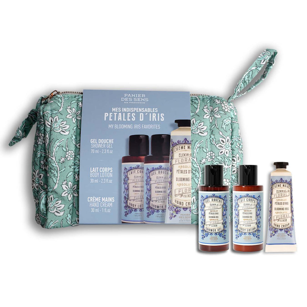 Weekend-Set Blooming Iris von Panier des Sens, Ansicht 2